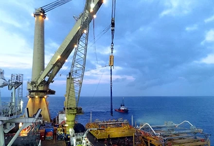 Details on the Level of Lifting Chain