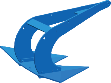 The charm of double pile anchor: firm and safe offshore guarantee
